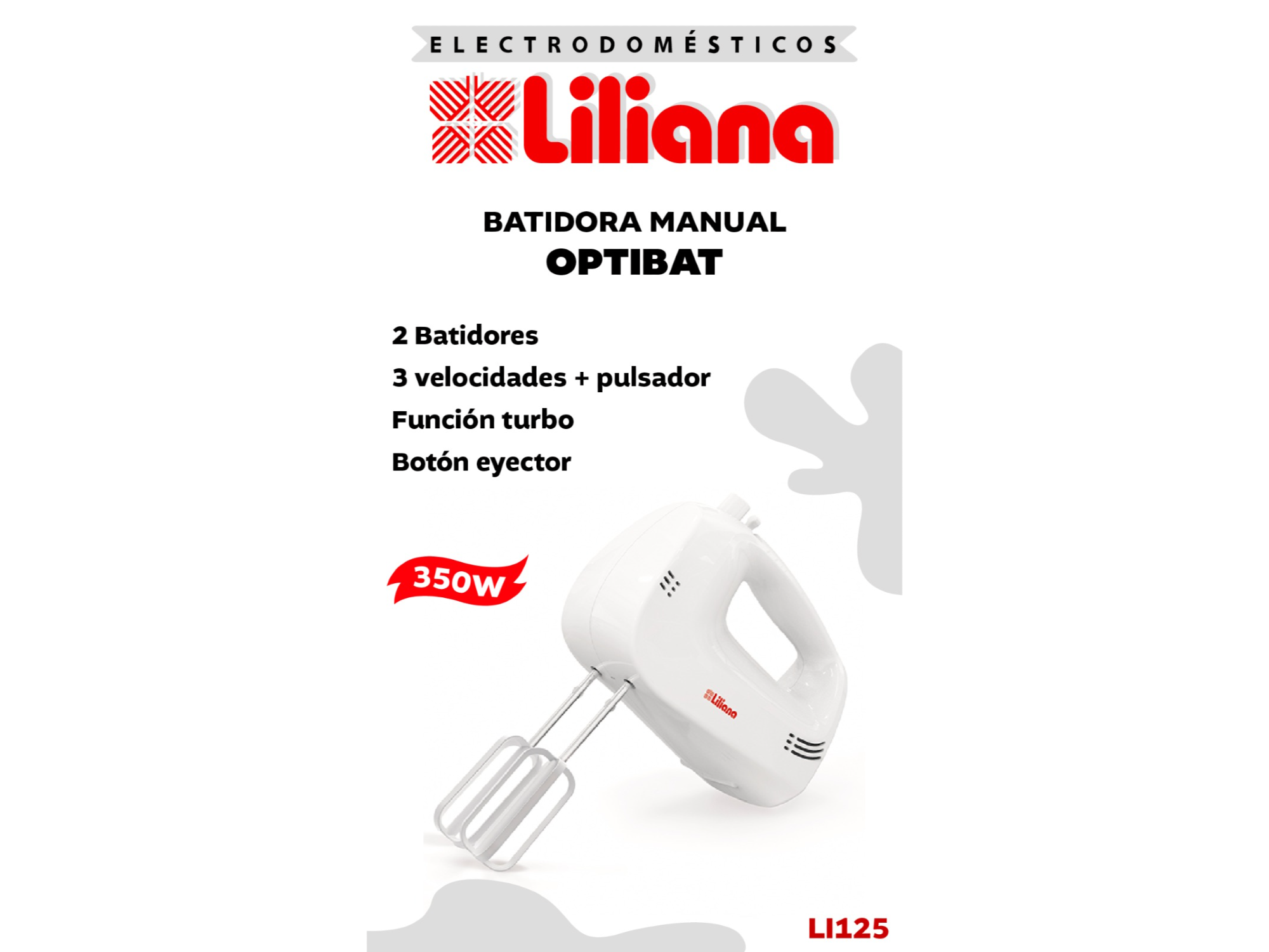 *BATIDORA DE MANO Liliana