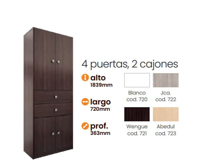 _MULTIFUNCION ECO C/ METALICAS ABEDUL (COD.723)