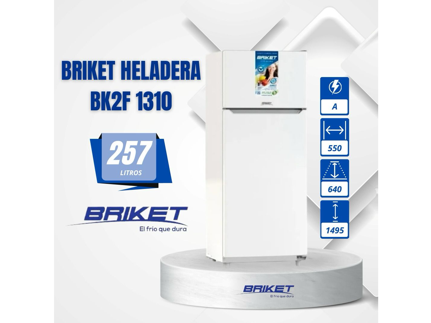 Heladera 1310 BRIKET