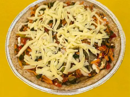Tarta Integral de Verdura con Queso Descremado