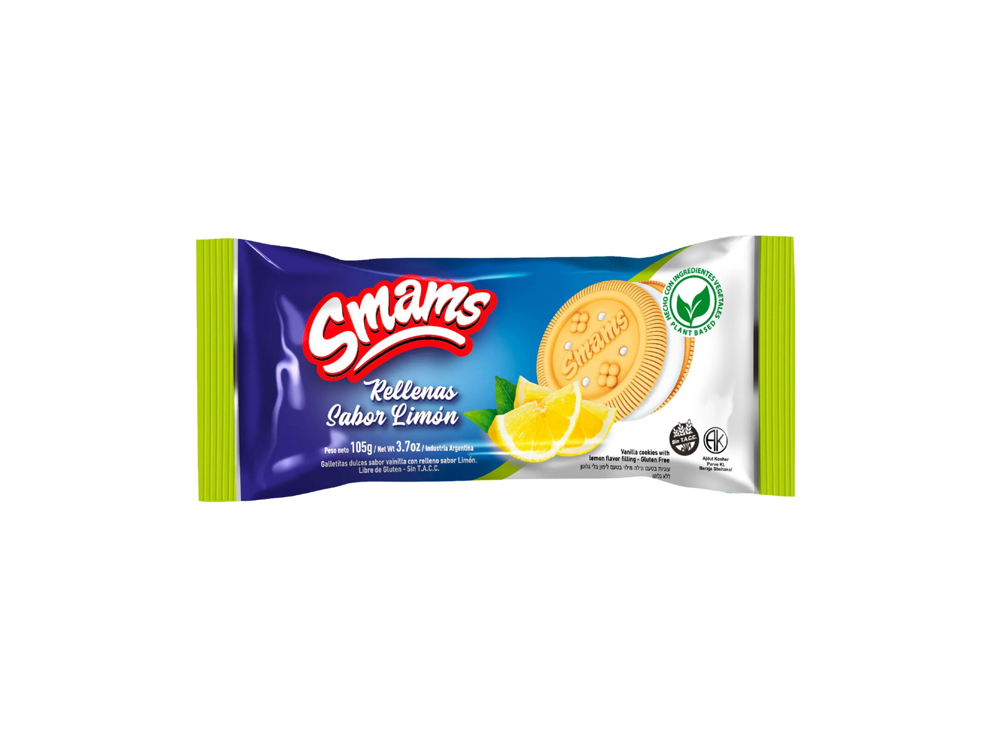 Galletitas de Vainilla Rellenas sabor Limon