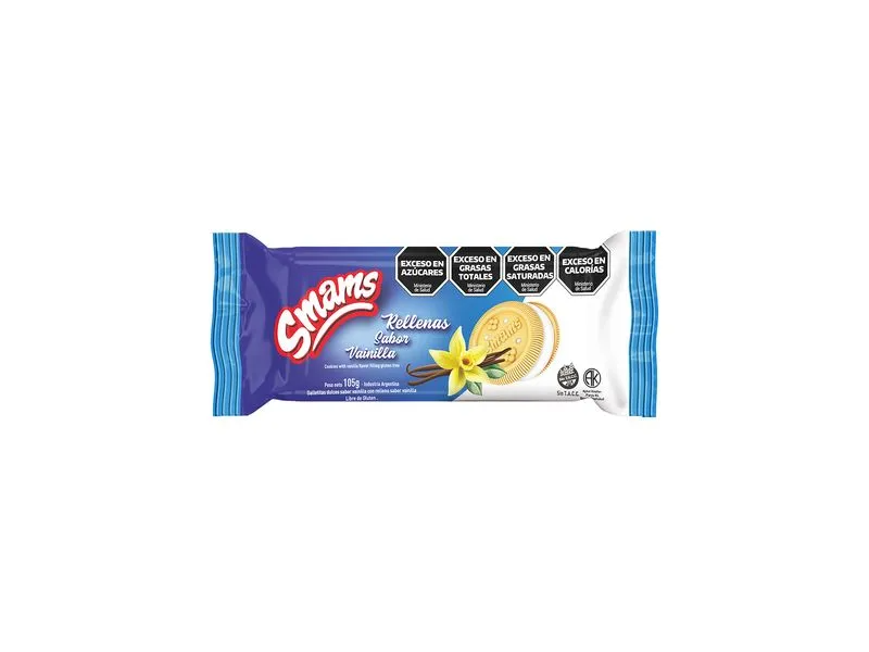 Galletitas de Vainilla Rellenas sabor Vainilla