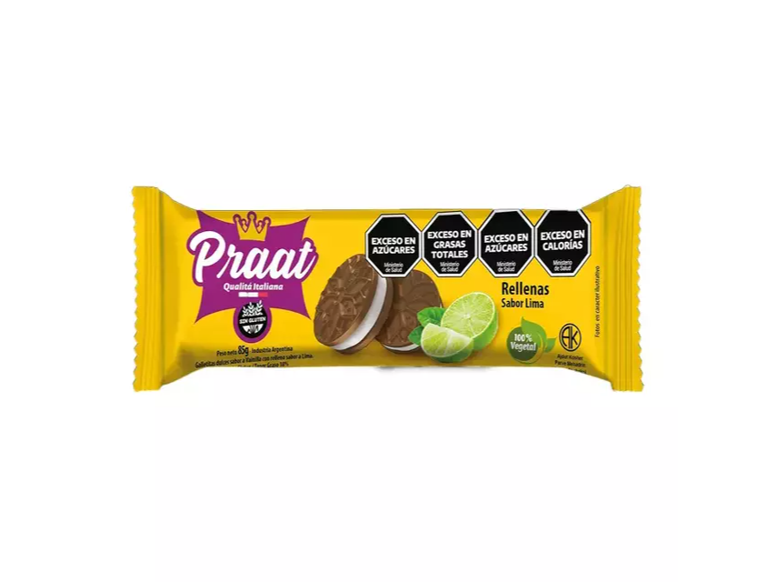 Galletitas Rellenas sabor Lima