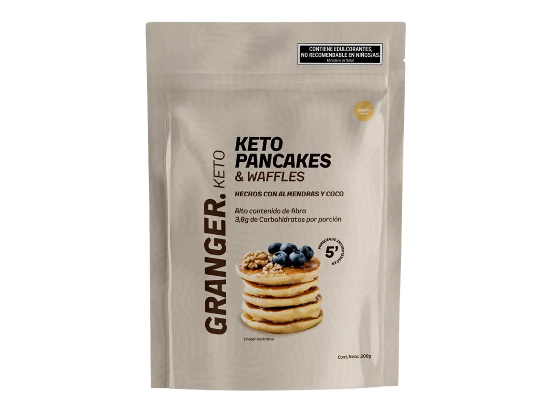 Pancakes y Waffles Keto