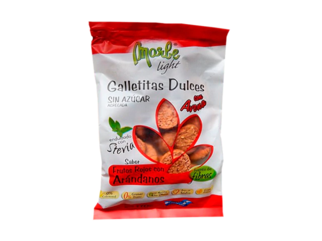 Galletitas sin Azucar de Frutos Rojos con Arandanos