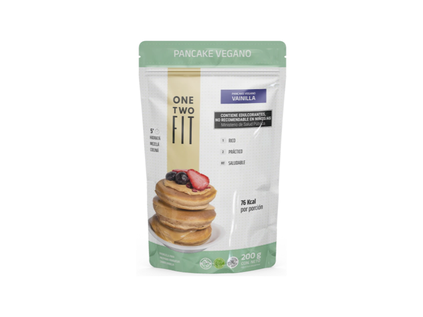 Pancake Vegano de Vainilla