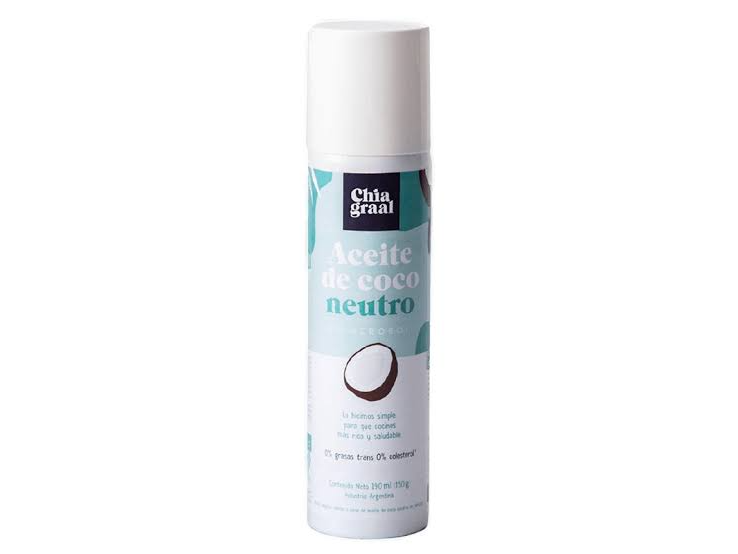 Aceite de Coco Neutro en Aerosol