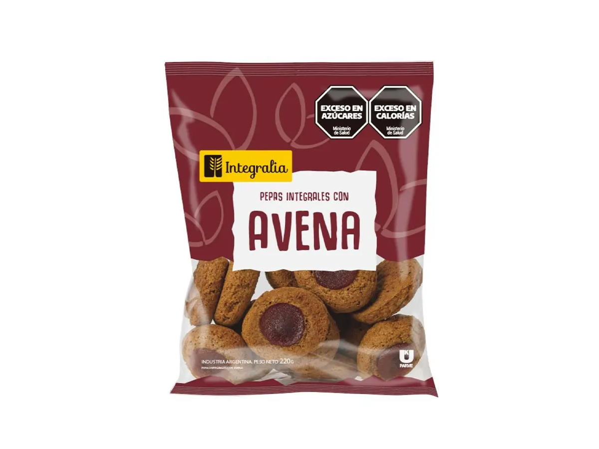 Pepas Integrales con Avena