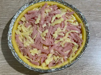 Tarteletita Keto de Jamon y Queso Descremado