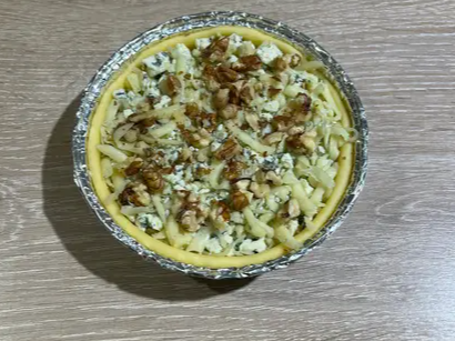 Tarteletita Keto de Queso Roquefot y Nueces