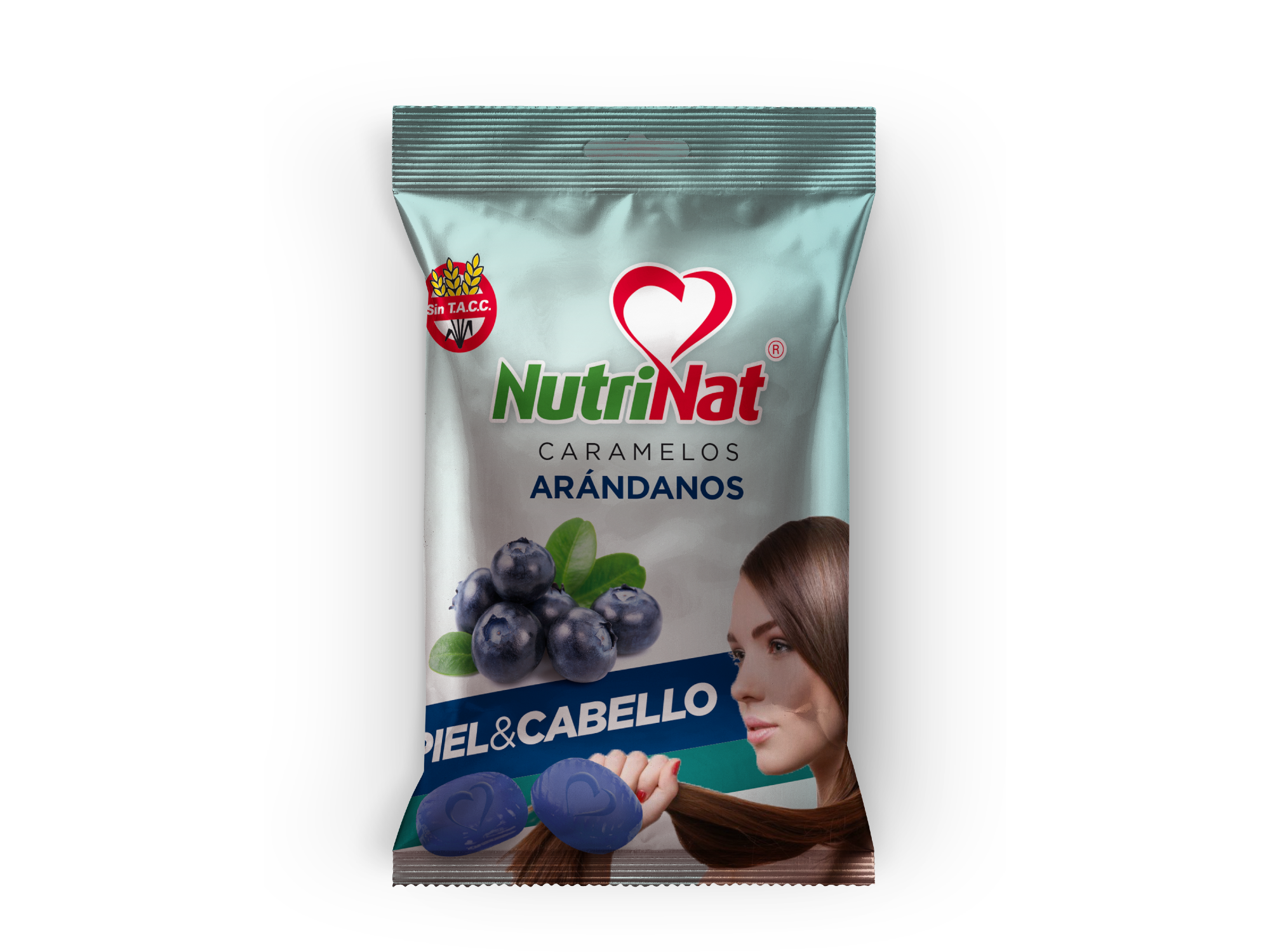 Caramelos de Arandano Sin Azucar