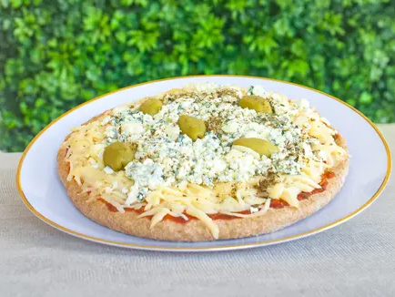 Pizzeta Integral con Roquefort