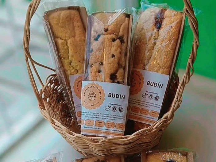 Budin Keto de Chips de Chocolate
