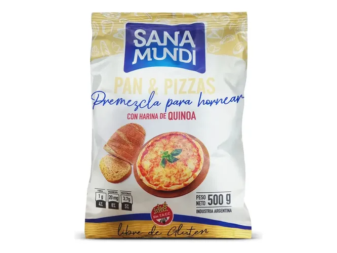Premezcla para Pan y Pizzas con Harina de Quinoa