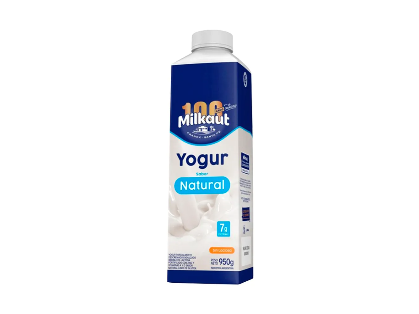 Yogur Natural Sin Lactosa