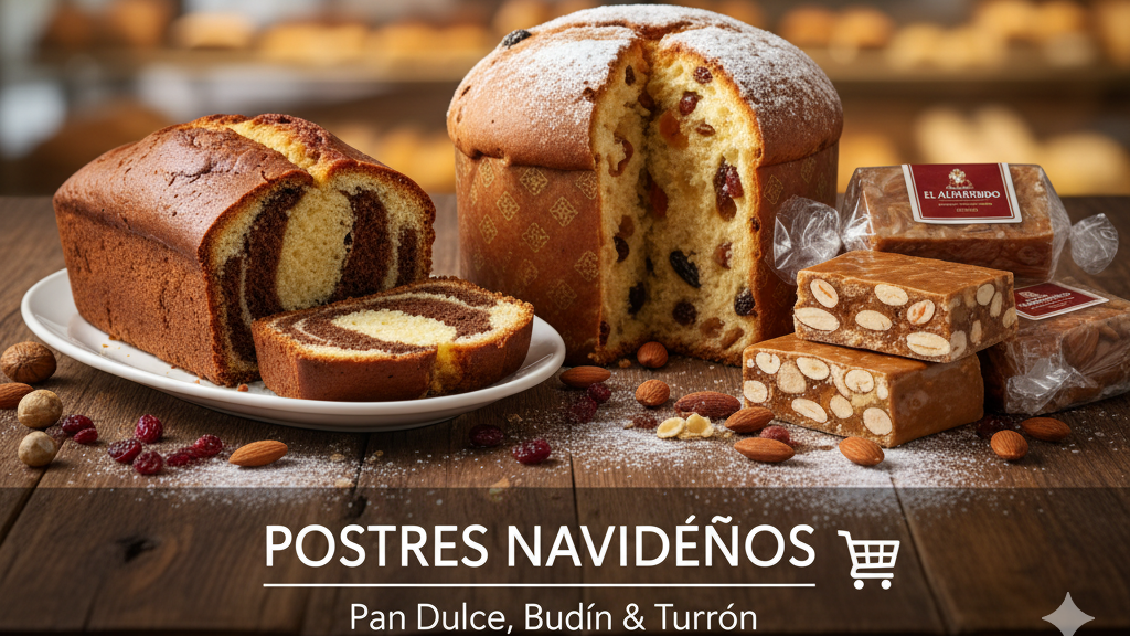 Pan dulce, budines, turrones