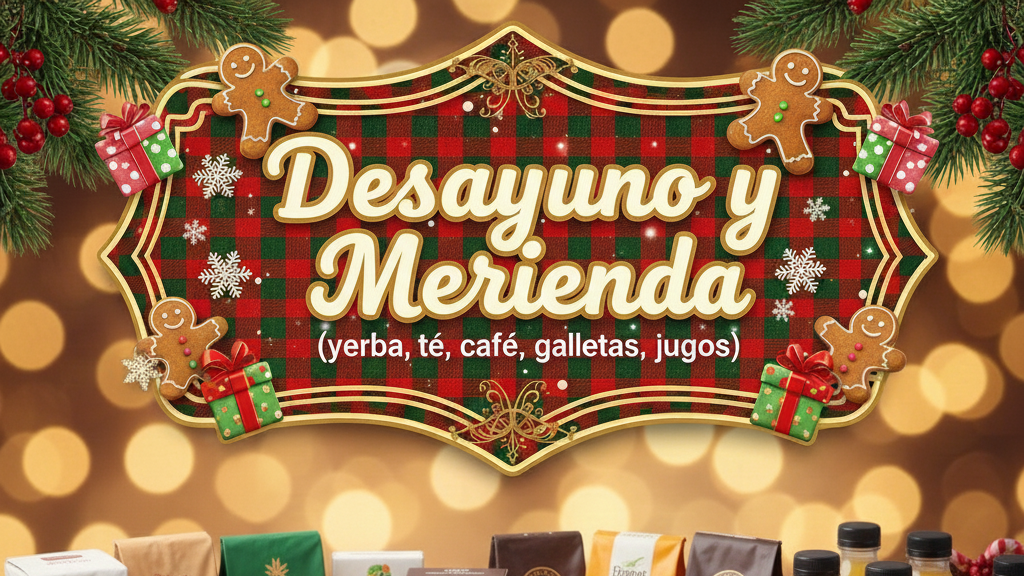 Desayuno y Merienda (yerba, te, cafe, galletas, etc)