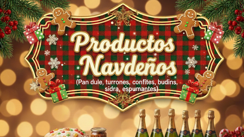 Pan dulce, budines, turrones