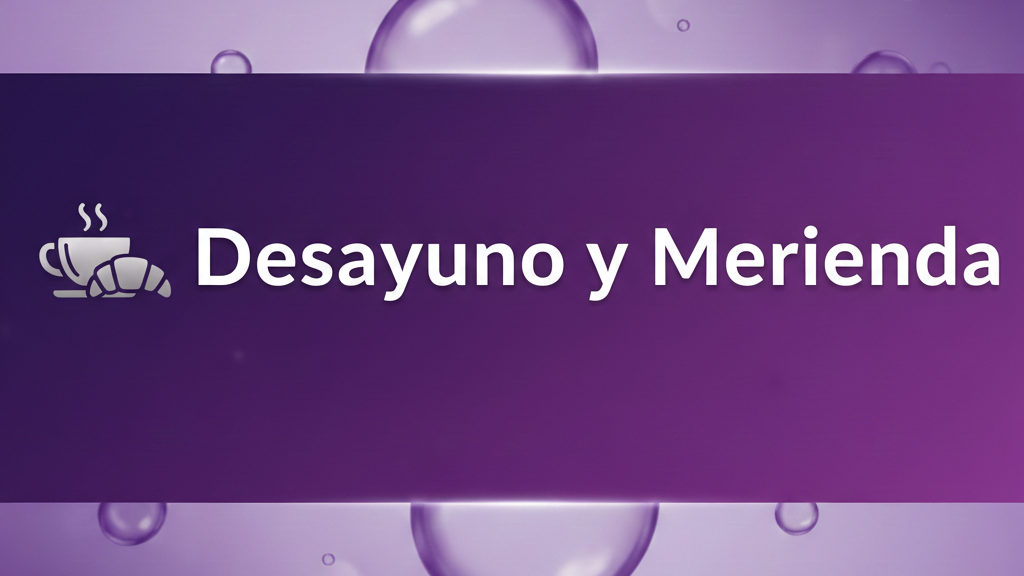 Desayuno y Merienda (yerba, te, cafe, galletas, etc)