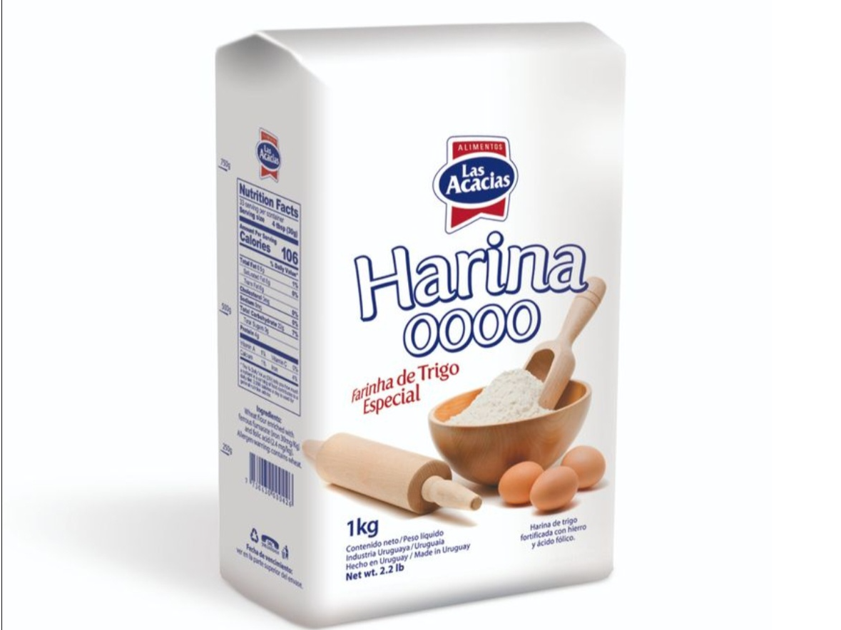 Harina Las acacia "0000" 1 kg