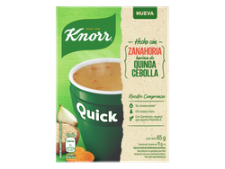 Sopa Quick Knorr Zanahoria y Quinoa, 5 unidades