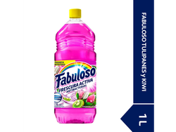 Limpiador Fabuloso tulipanes y kiwi 1 lt