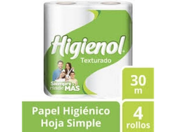 Papel Higienico Higienol texturado x 4 - 30 mts