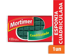 Esponja Mortimer Cuadriculada