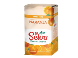 Yerba La Selva con naranja 0.5 kg