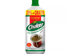 Edulcorante Chuker 600 ml apto diabéticos