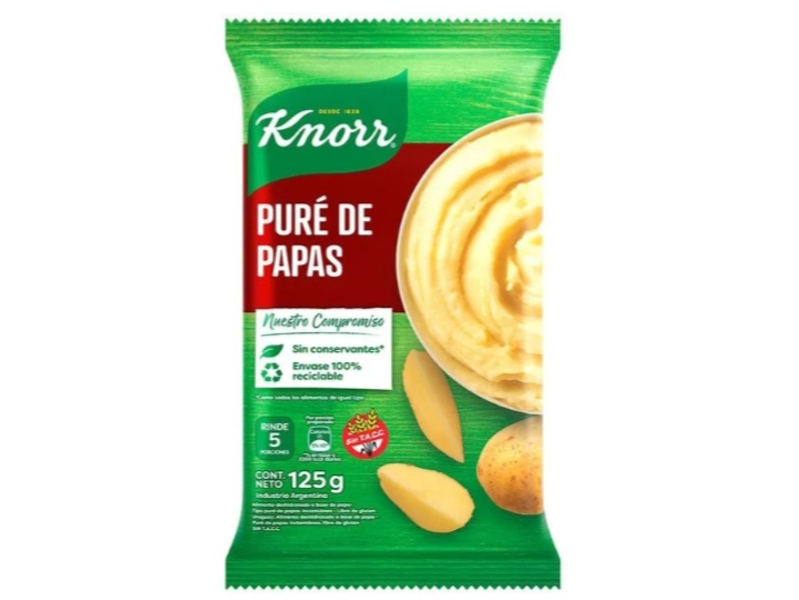 Puré de papas Knorr 125 g
