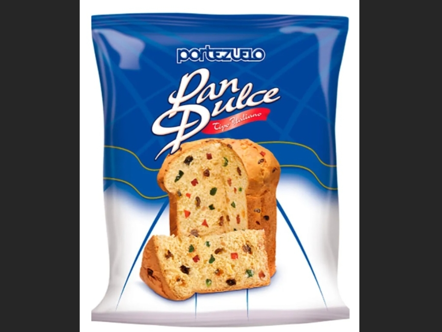 Pan dulce Portezuelo c/frutas  - 400g
