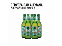 Cerveza Dab Pack x 6 botellas- 330 ml