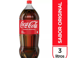 Coca Cola original- 3 lt descartable