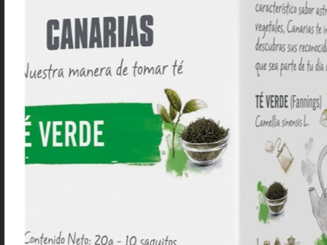 Te verde caja 10 sobres - 2 cajas x $130