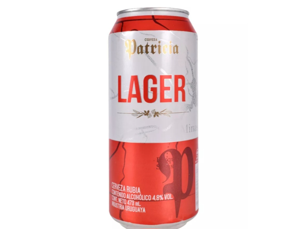 Cerveza Patricia Lager 473 ml
