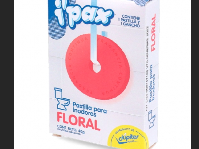 Pastilla inodoro Jupiter floral - 2 unid x $80