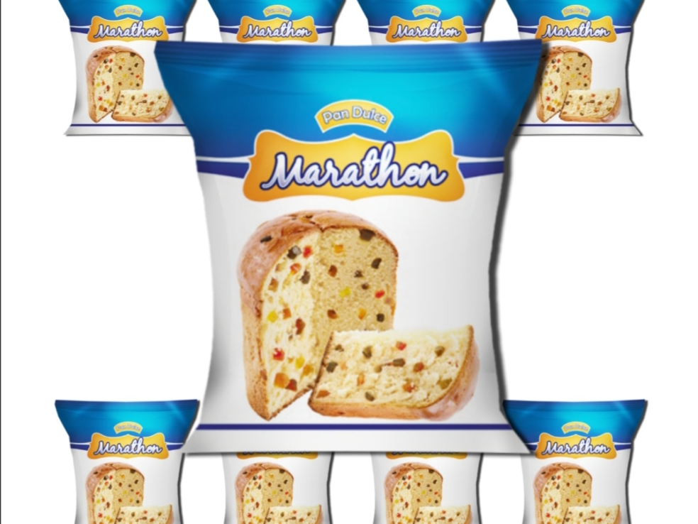 Pan dulce Marathon c/frutas - 300g