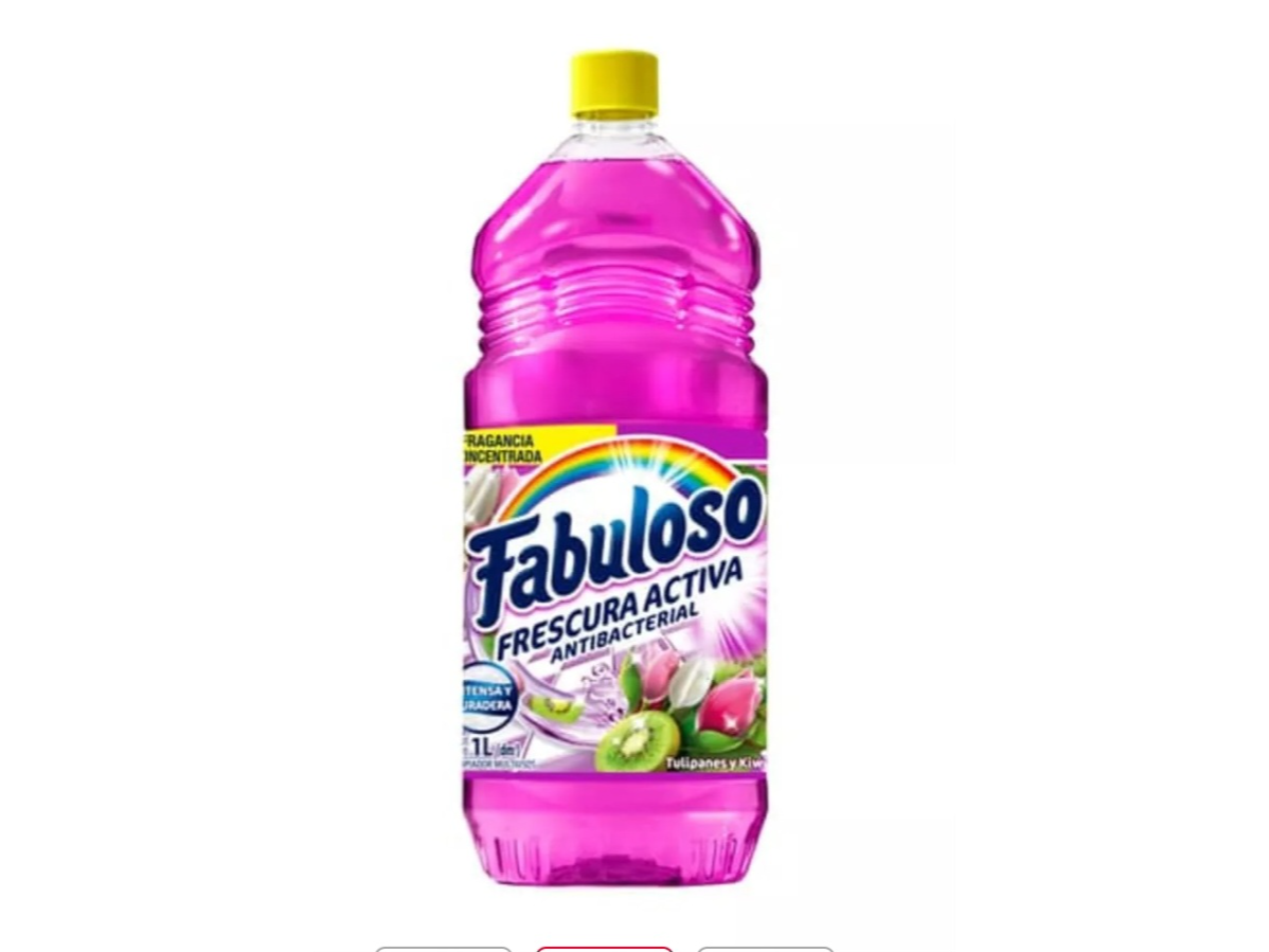Limpiador Fabuloso tulipanes y kiwi 1 lt