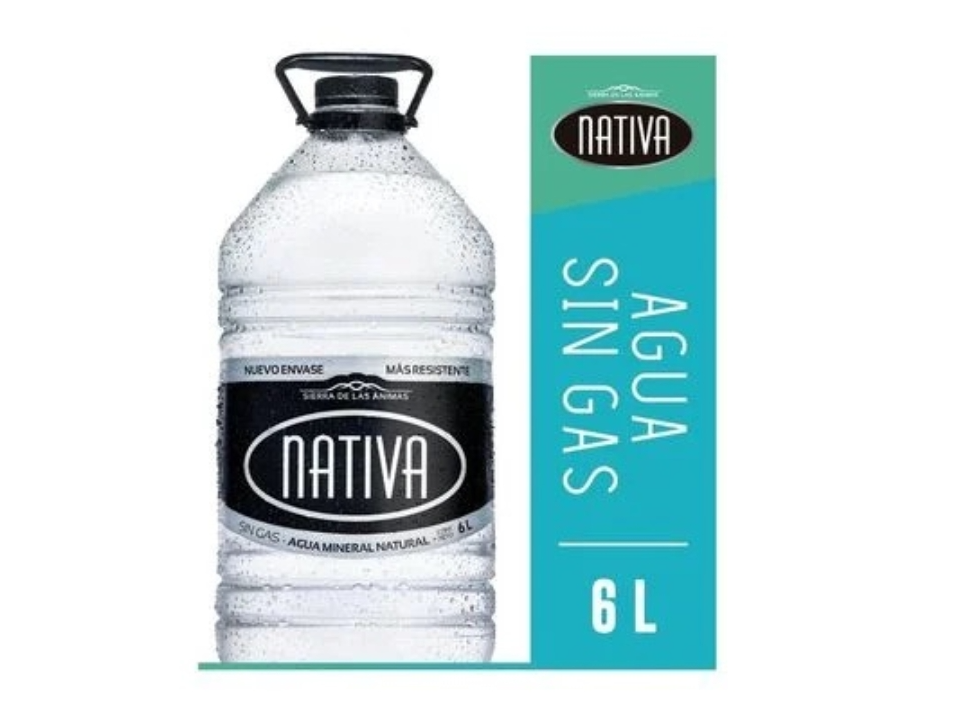 Agua Nativa - Bidon 6 lt Sin gas