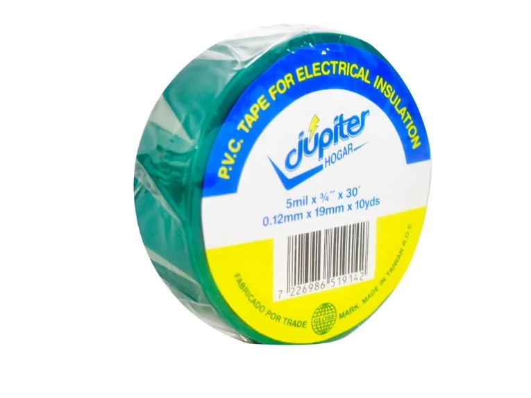Cinta aisladora Jupiter (color sujeto a disponibilidad)