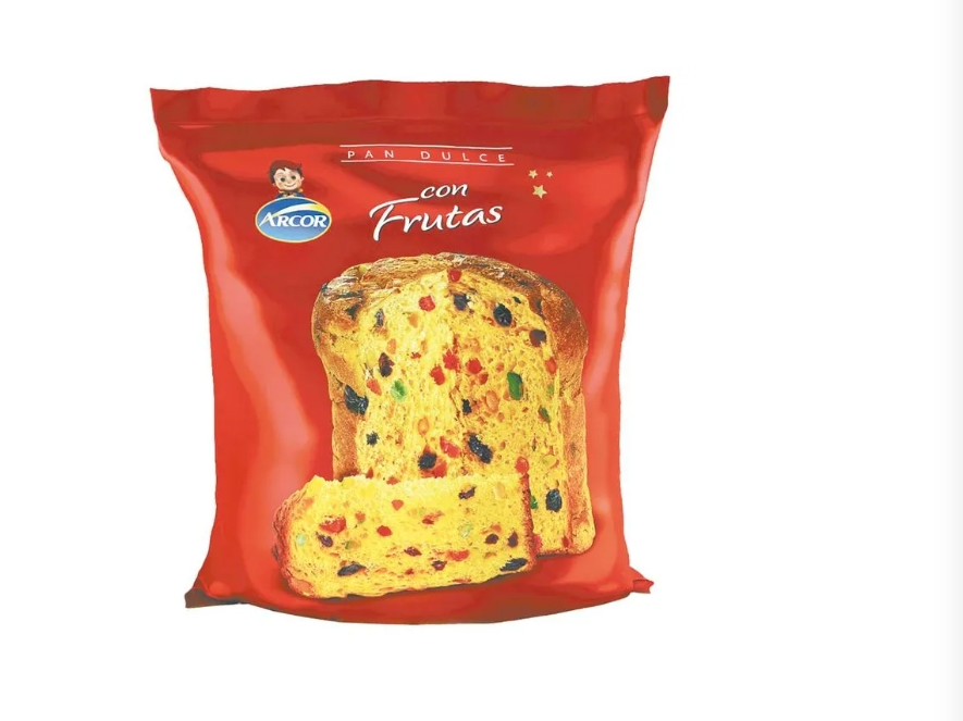 Panettone Arcor con frutas - 500g