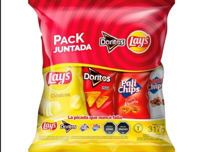 Picada Lays juntada - 317 gr