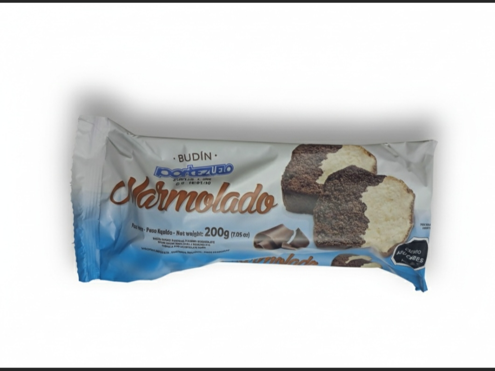 Budin Portezuelo marmolado- 200g