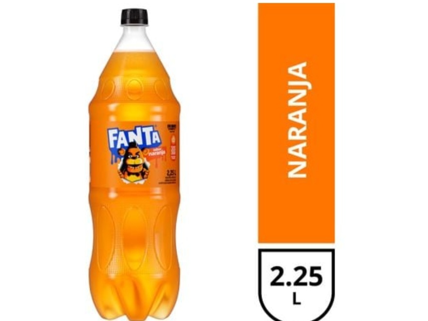 Fanta 2,25 lt descartable