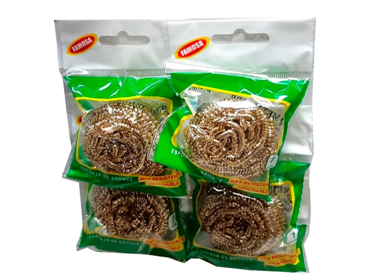 Esponja de bronce Famosa 1 unidad