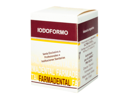 IODOFORMO PURISIMO FARMADENTAL POR 10 GRS