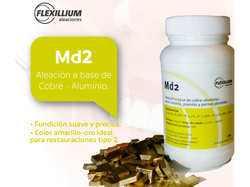 METAL PARA PERNO DORADO FLEXILIUM MD2 XGRS
