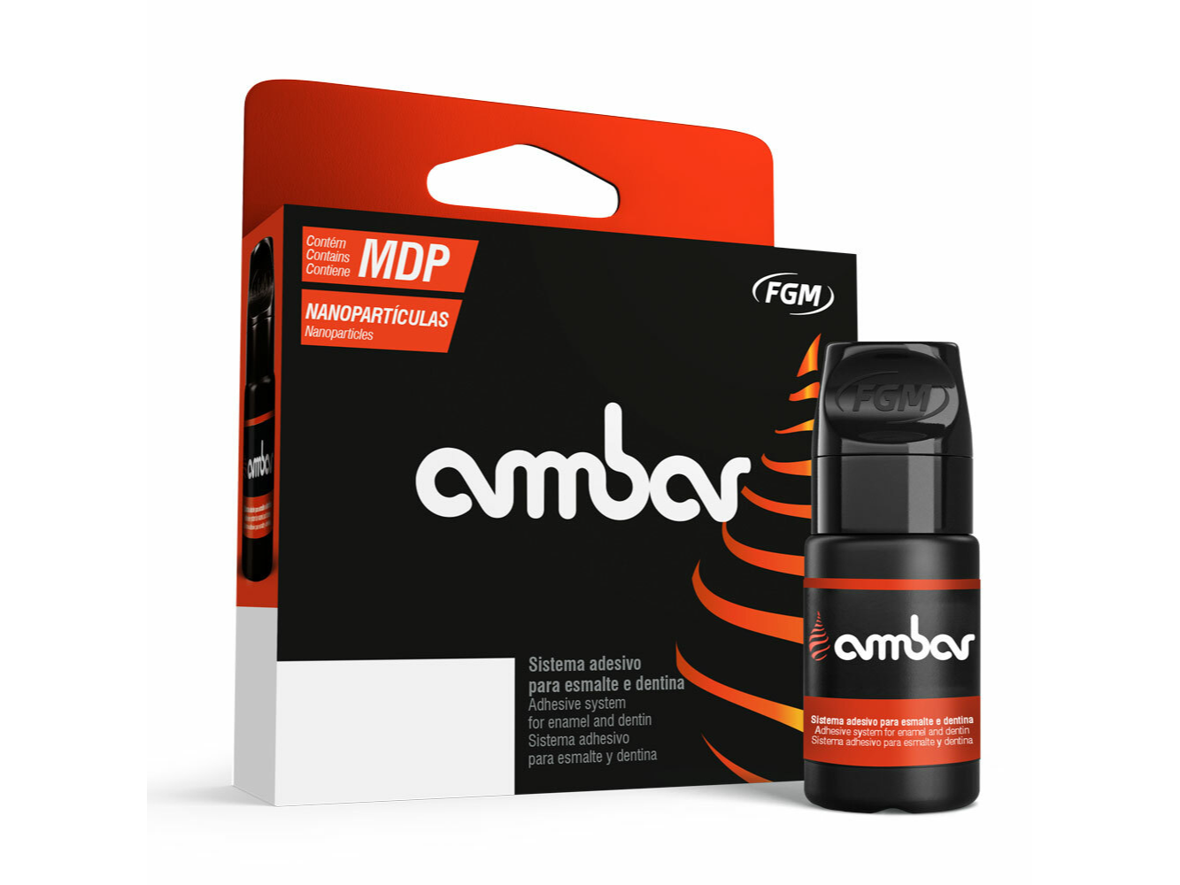ADHESIVO AMBAR FGM POR 4 ML