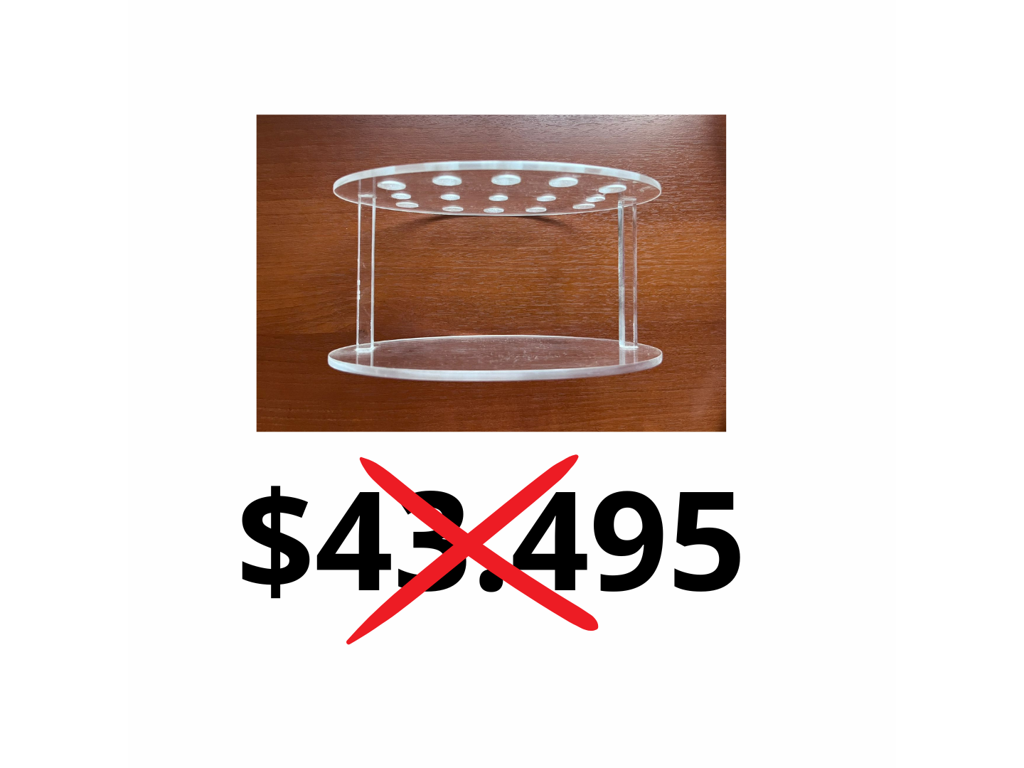 ORGANIZADOR DE ACRILICO DE COMPOSITE